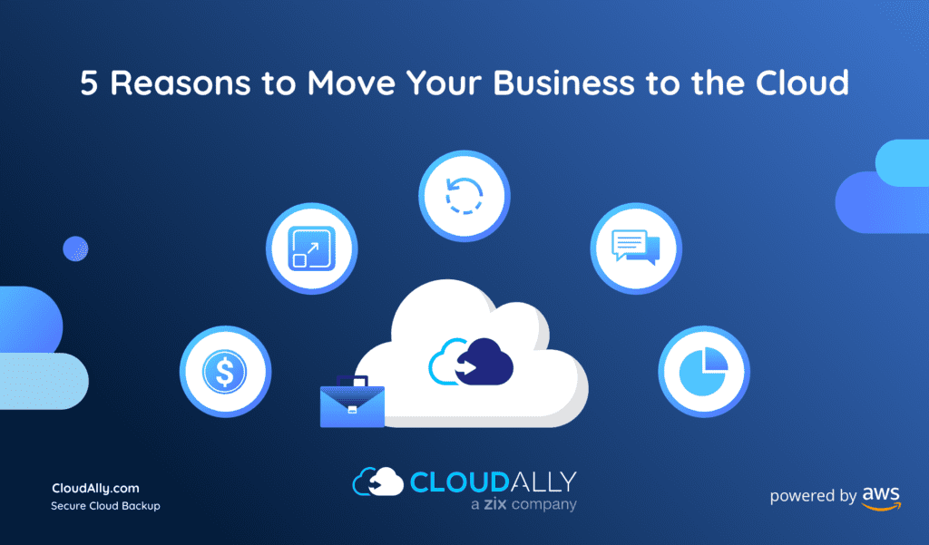 5 Reasons to Move Your Business to the Cloud | CloudAlly