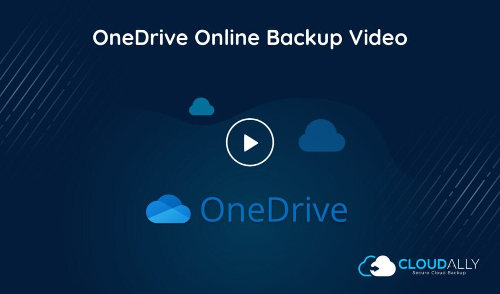 OneDrive Backup Video Demo