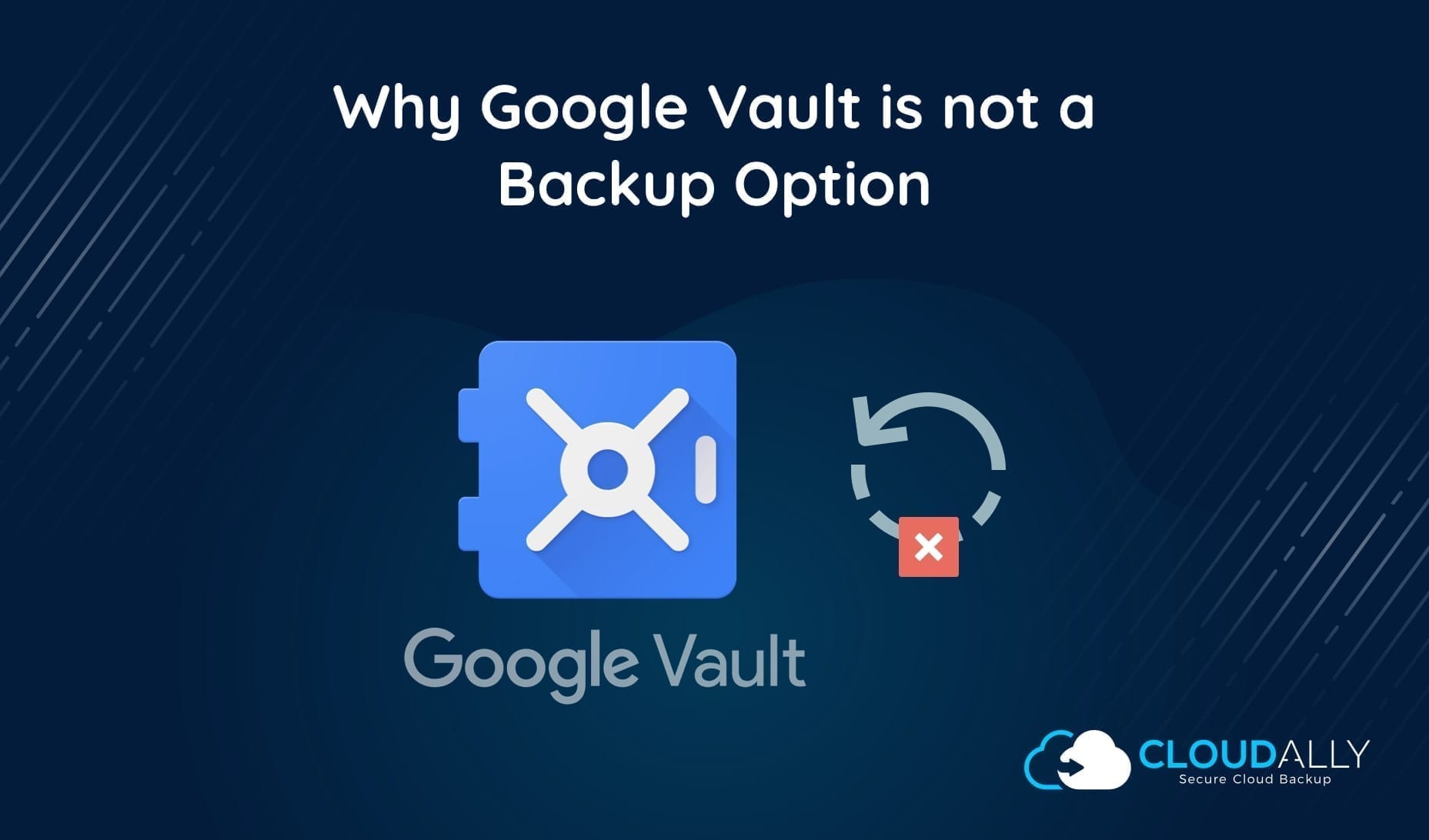Google Vault Backup solutions | CloudAlly