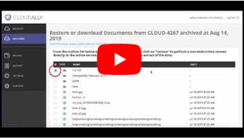 Dropbox Granular Dropbox Restore at Any Hierarchical Level | CloudAlly