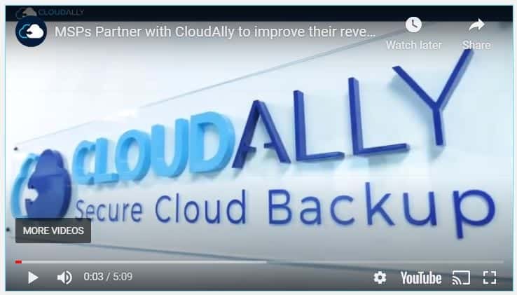 MSP Backup Cloud Solutions | CloudAlly