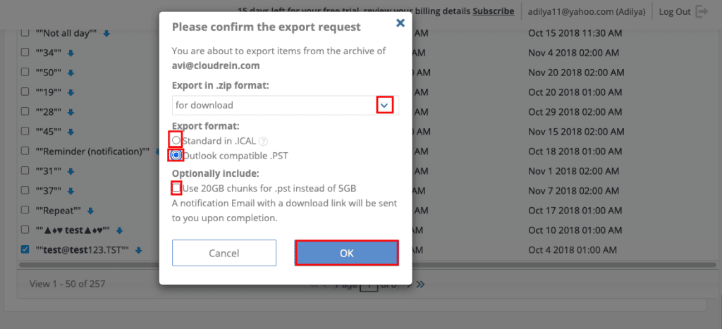 Backup and Restore Google Calendar Events: Export to Own Storage