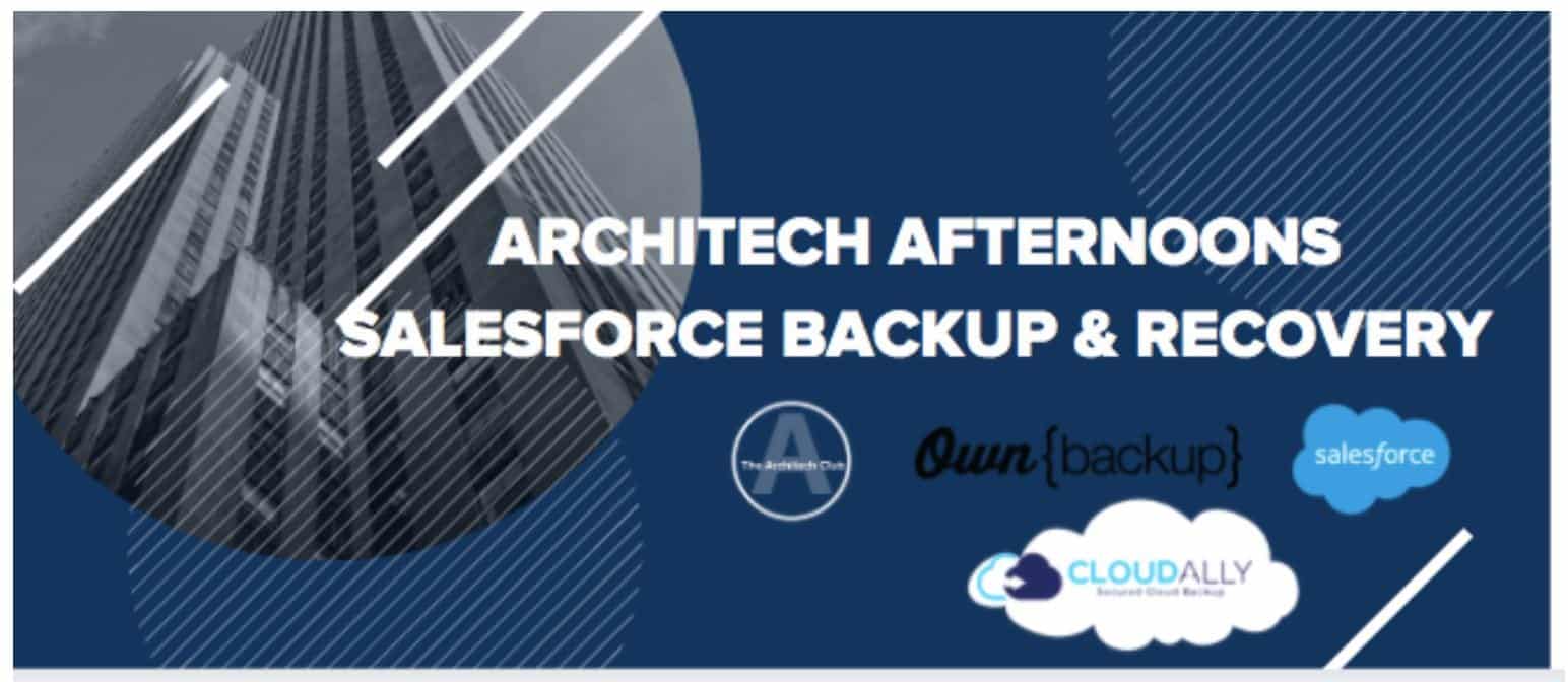 Salesforce Webinar data backup and recovery | CloudAlly