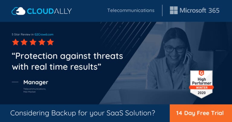 Microsoft 365 for Telecommunications | CloudAlly
