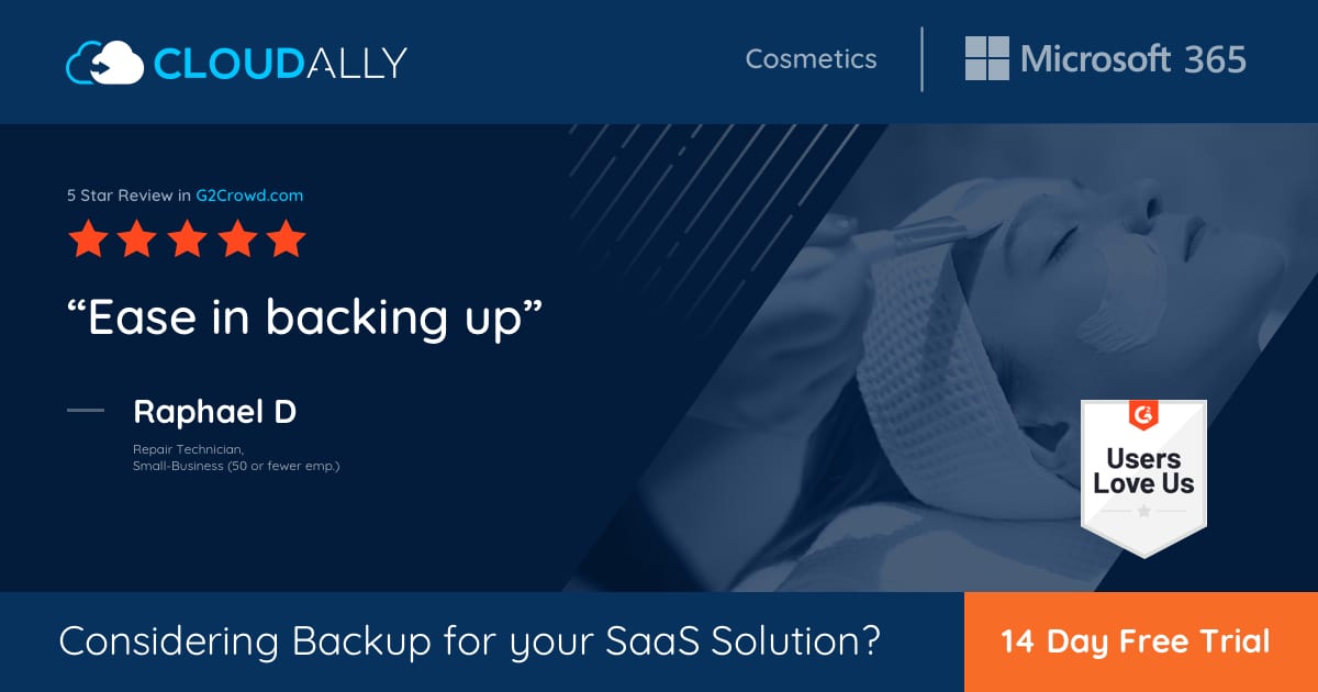 Microsoft 365 for Cosmetics | CloudAlly