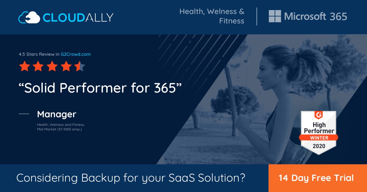 Microsoft 365 for Health, Wellness and Fitness | CloudAlly