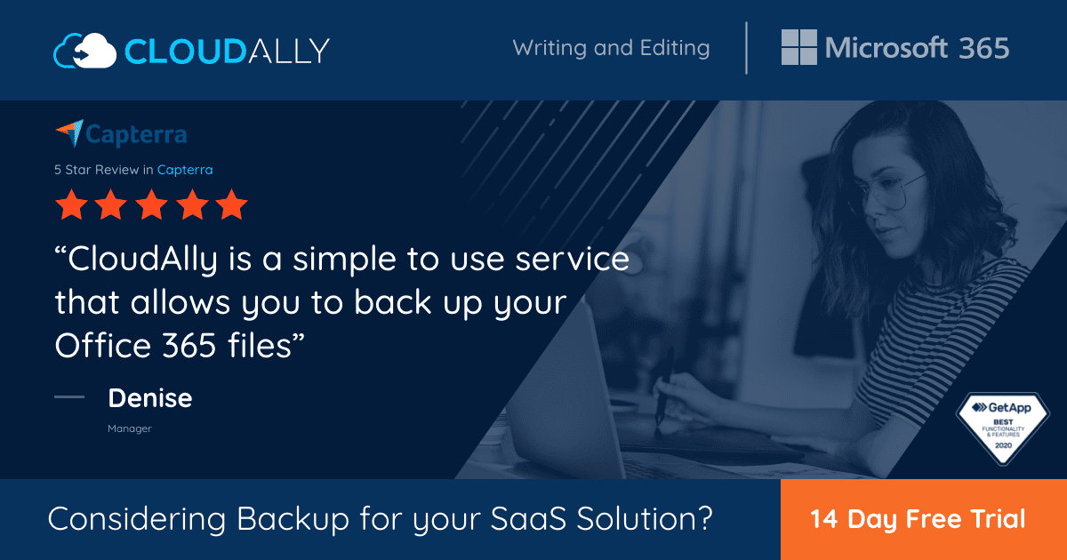 Microsoft 365 for Writing and Editing | CloudAlly