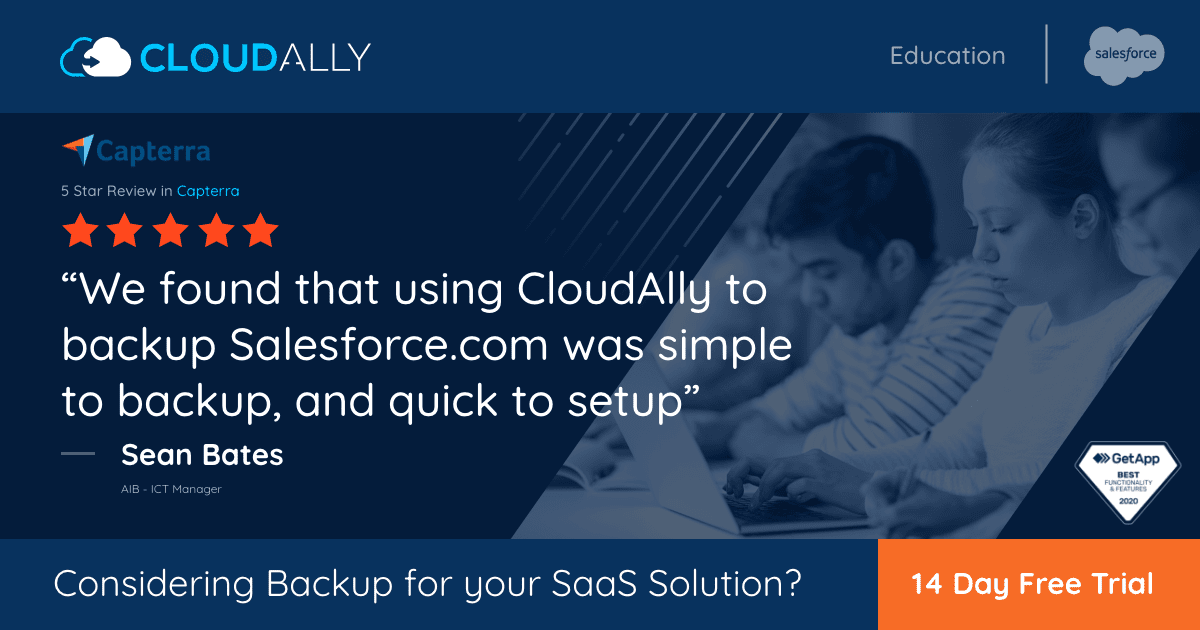 Salesforce for Education | CloudAlly
