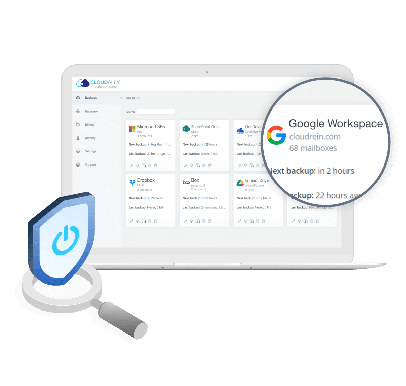 Google workspace secure | CloudAlly