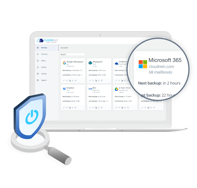 Microsoft 365 Secure | CloudAlly