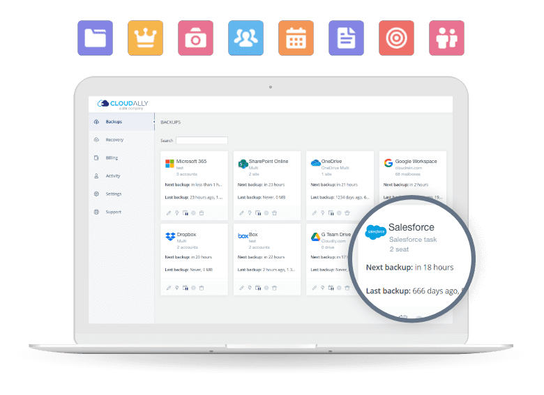 Salesforce Dashboard | CloudAlly