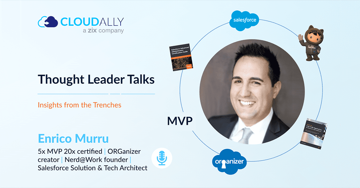 Enrico Murru - Salesforce CTA Journey Ohana Italia Advanced Administrator Certification | CloudAlly
