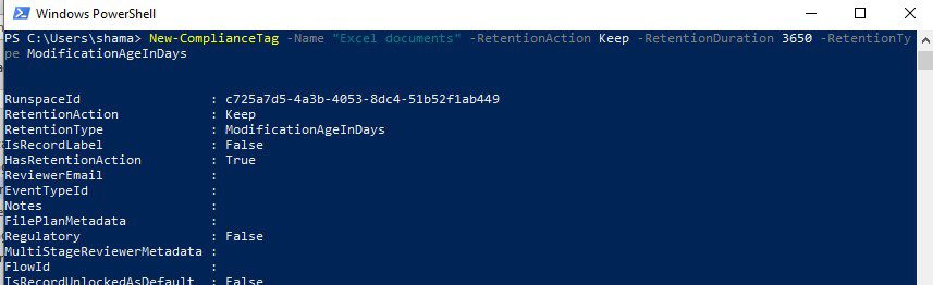 rapid recovery powershell retention rapid recovery powershell retention