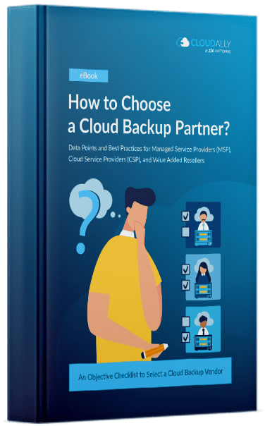 How to choose a cloud backup partner? Ebook | CloudAlly