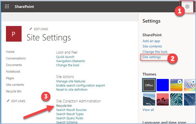 native sharepoint online backup