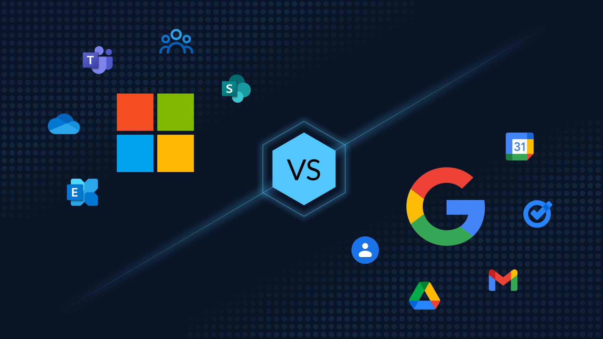 google workspace vs Microsoft 365 - comparison