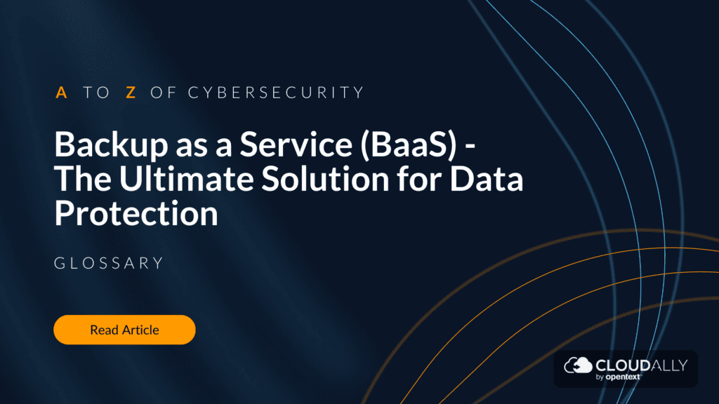 Backup as a Service (BaaS) definition