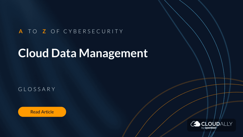 cloud data management