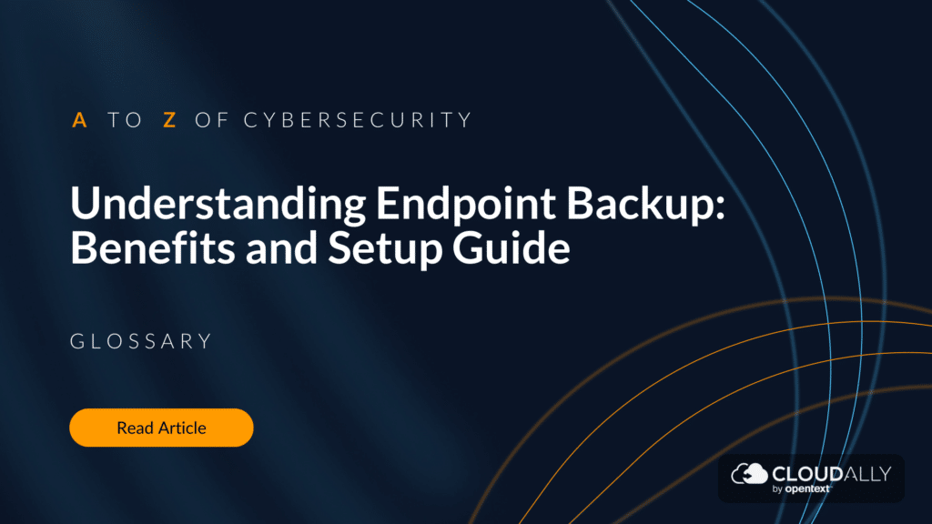 what is endpoint backup